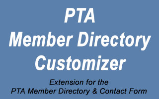 Customizer extension for the PTA Member Directory & Contact Form plugin