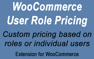 WooCommerce User Role Pricing extension for WooCommerce