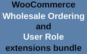 wholesale ordering user role extensions bundle